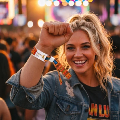 125KHz RFID Wristband For Festival Events